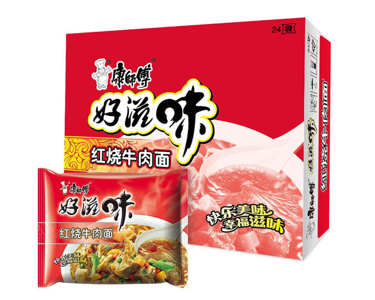 康师傅好滋味 红烧牛肉面