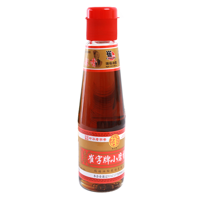 崔字牌小磨纯芝麻香油218ml