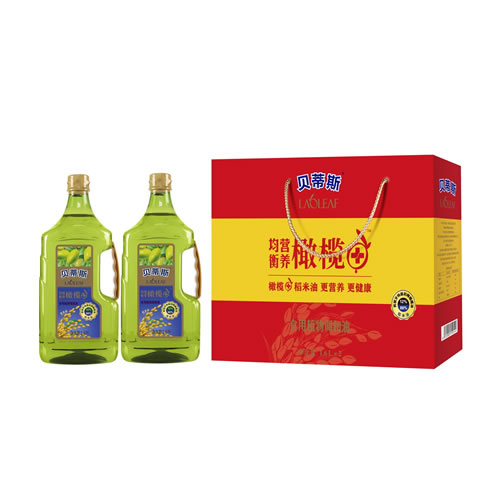 橄榄+稻米油 1.6L 2礼盒装